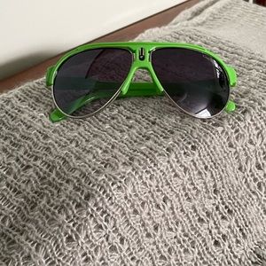 Carrera Green Aviator Sunglasses